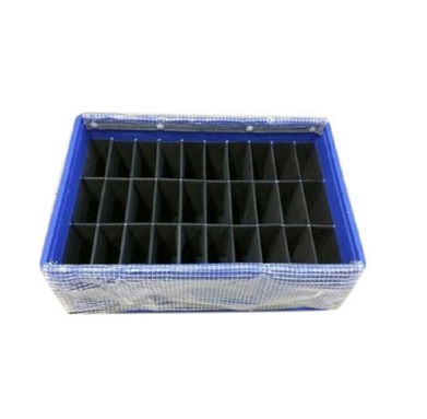 Blue Plastic Crate